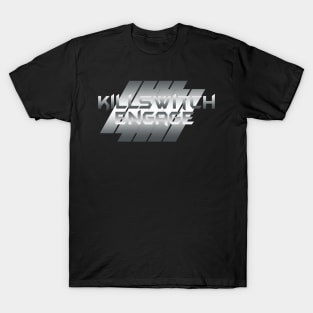 Metallic illustration Killswitch Engage T-Shirt